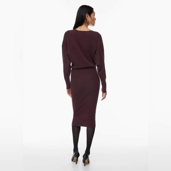 Babaton Tracery black sweater dress - Picture 7 of 7